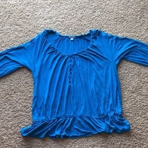 Blue blouse